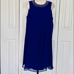 Vince Camuto royal blue short night out dress